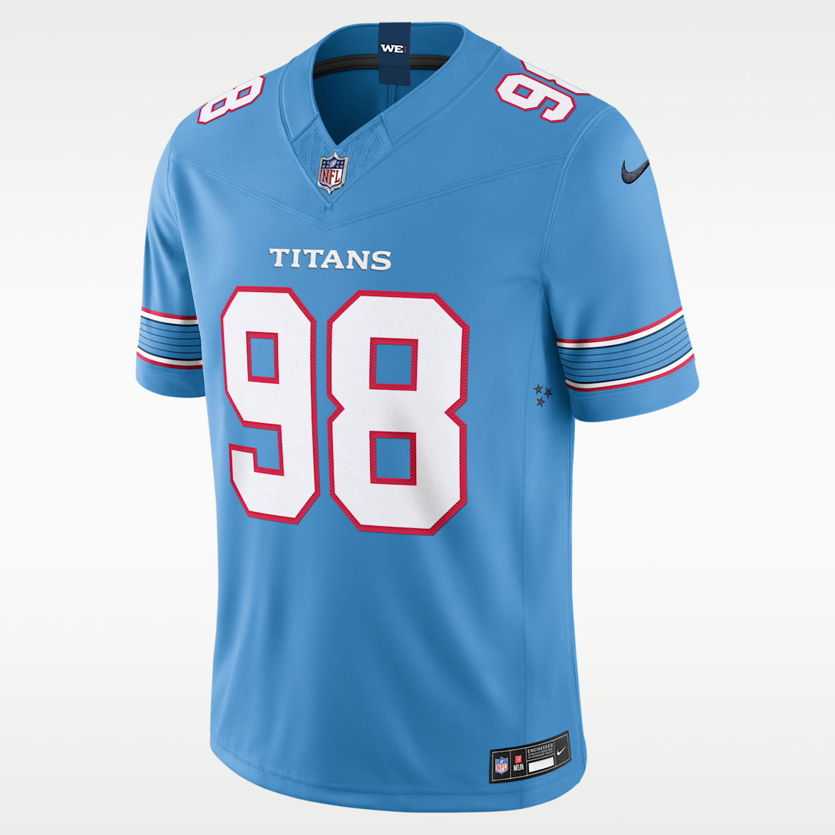Jeffery Simmons Tennessee Titans Jersey Nike Dri-FIT de la NFL Limited para hombre