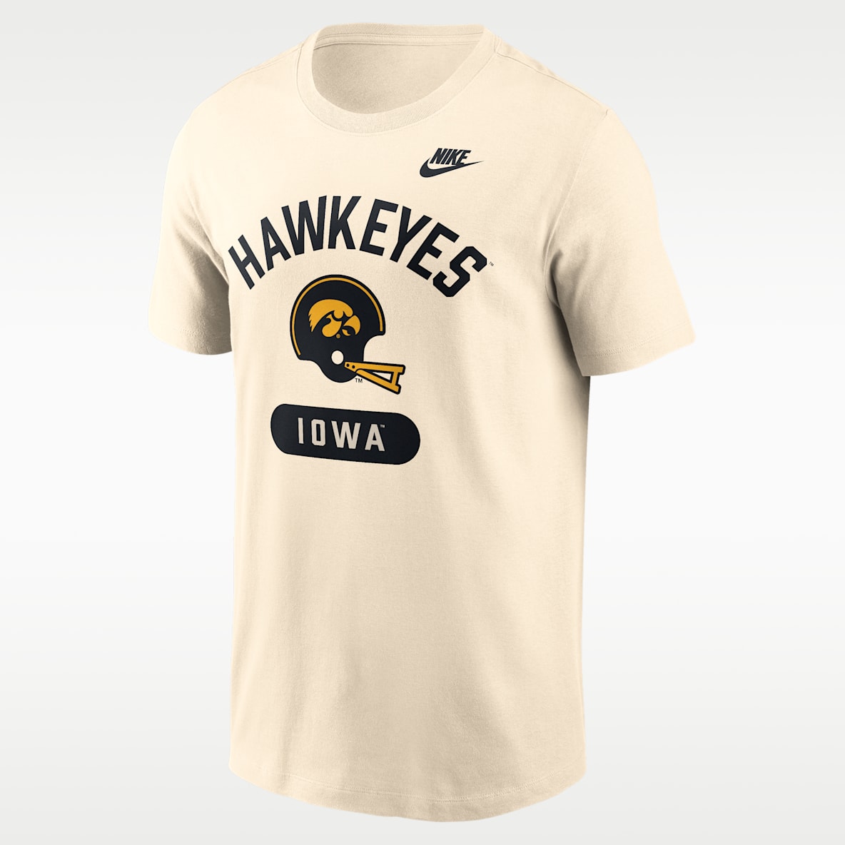 Iowa Legacy Arch Helmet Men's Nike College T-Shirt