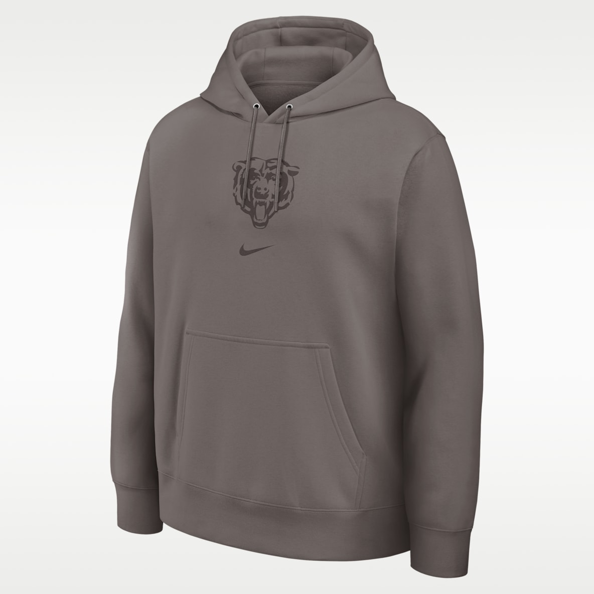 Chicago Bears Washed Club Men's Nike NFL Pullover Hoodie