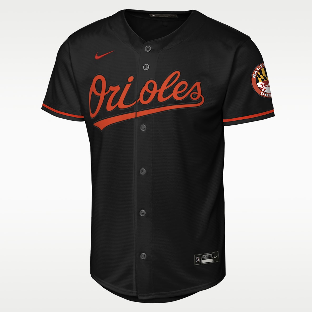 Baltimore Orioles Big Kids' Nike MLB Stadium Home Jersey