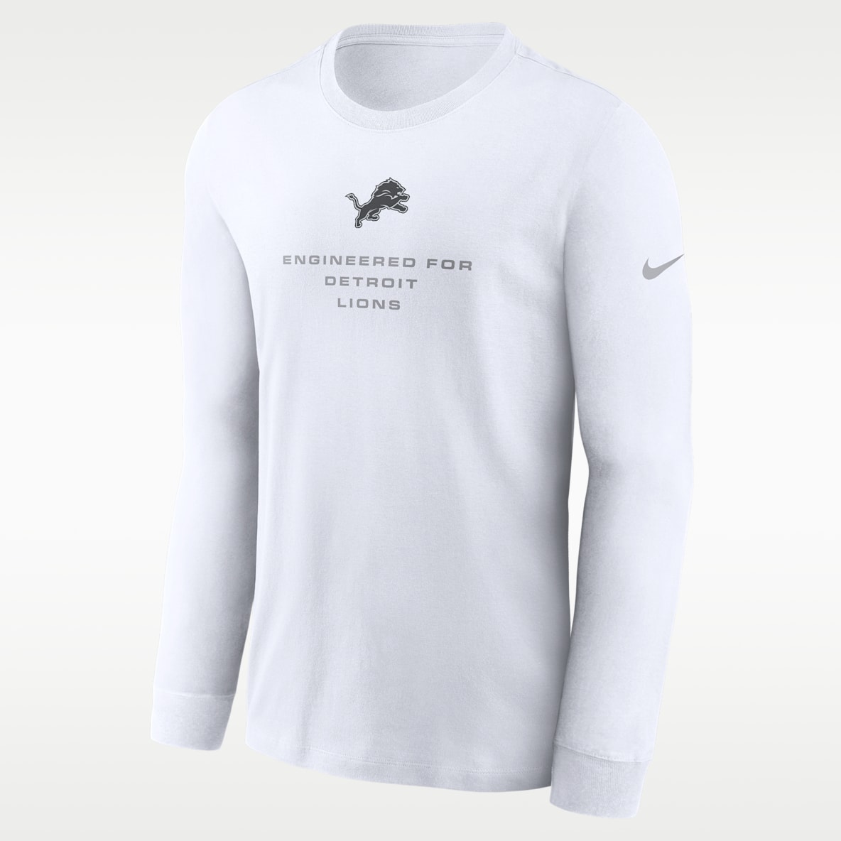 Detroit Lions Team Issue Men's Nike Dri-FIT NFL Long-Sleeve T-Shirt