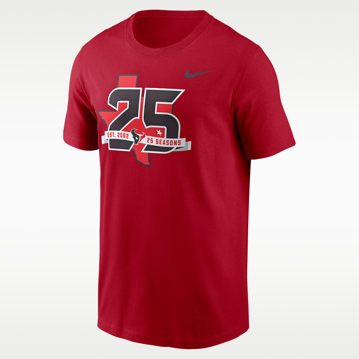 Houston Texans 25th Season Men's Nike NFL T-Shirt