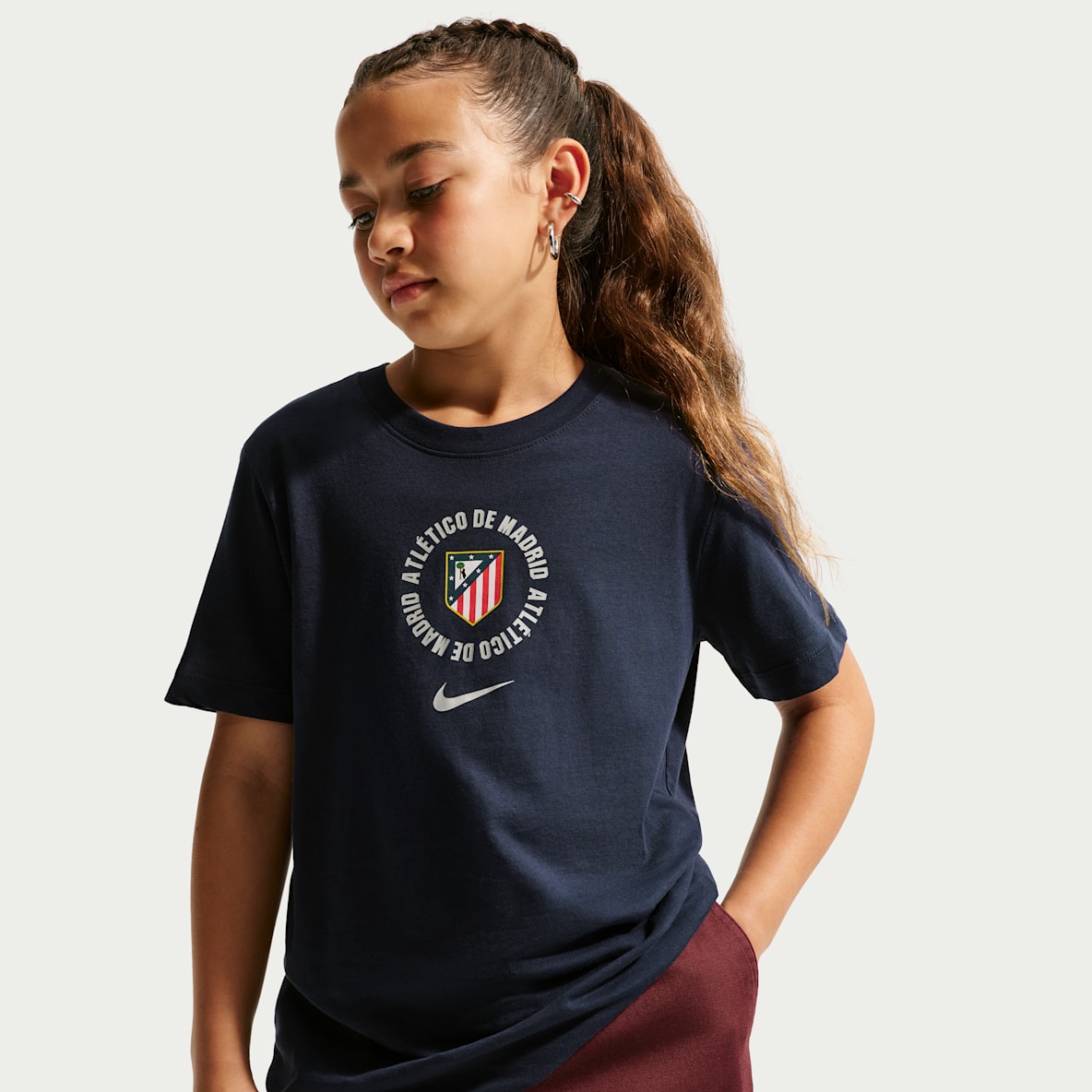 Atlético Madrid Older Kids' Nike Football T-Shirt