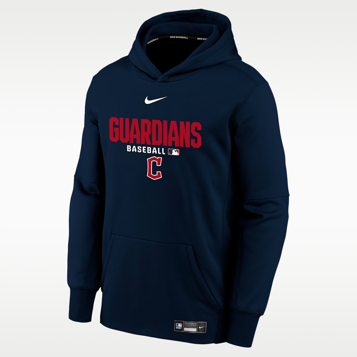 Cleveland Guardians Big Kids' Nike Therma-FIT Hood