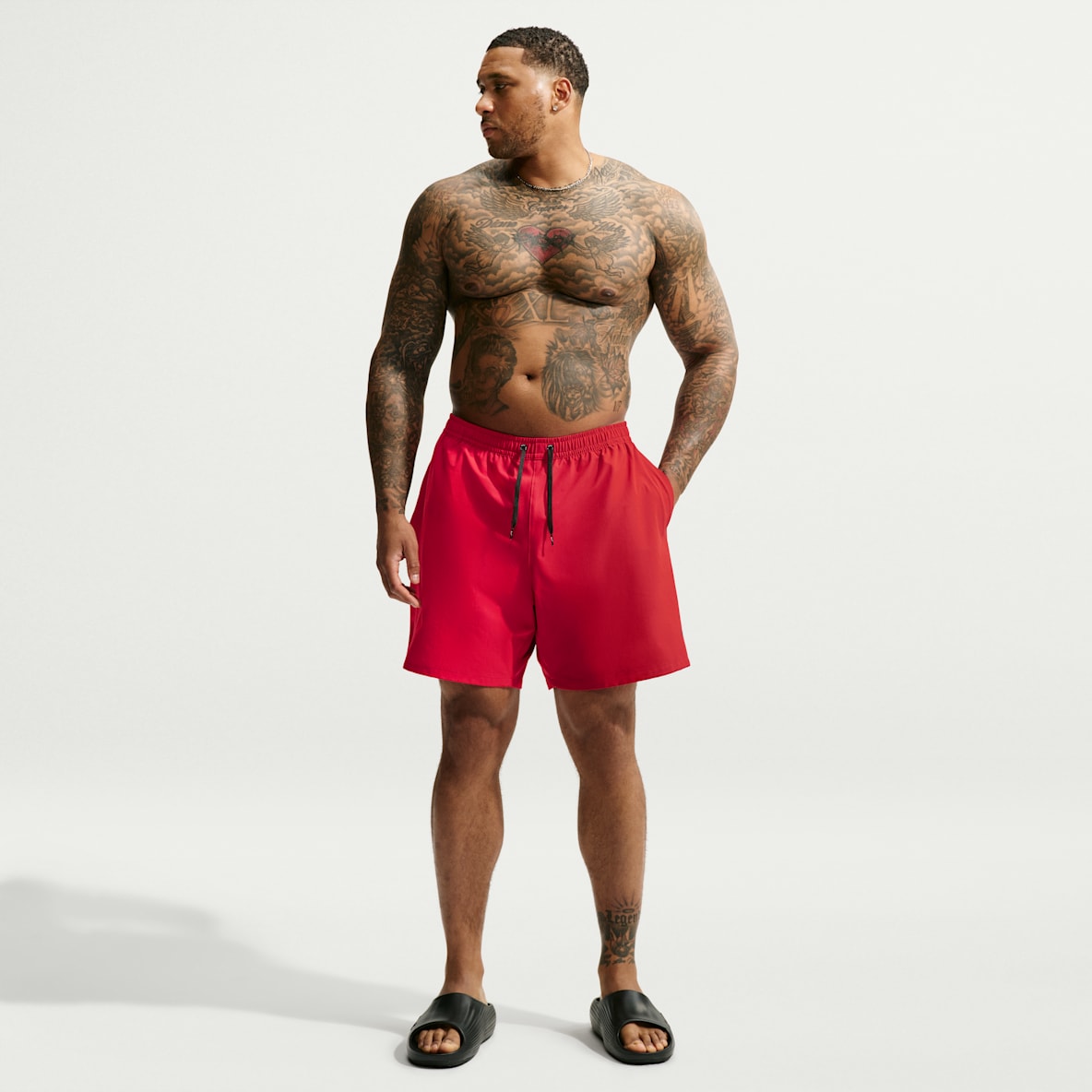 Nike Swim Contend Essential Men's 7" Brief-Lined Volley Short (Big & Tall)