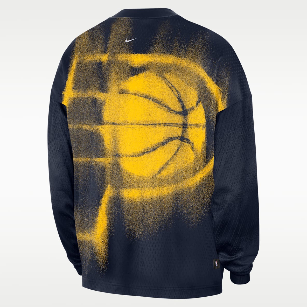 Indiana Pacers Standard Issue Prenda para la parte superior de manga larga de básquetbol para hombre
