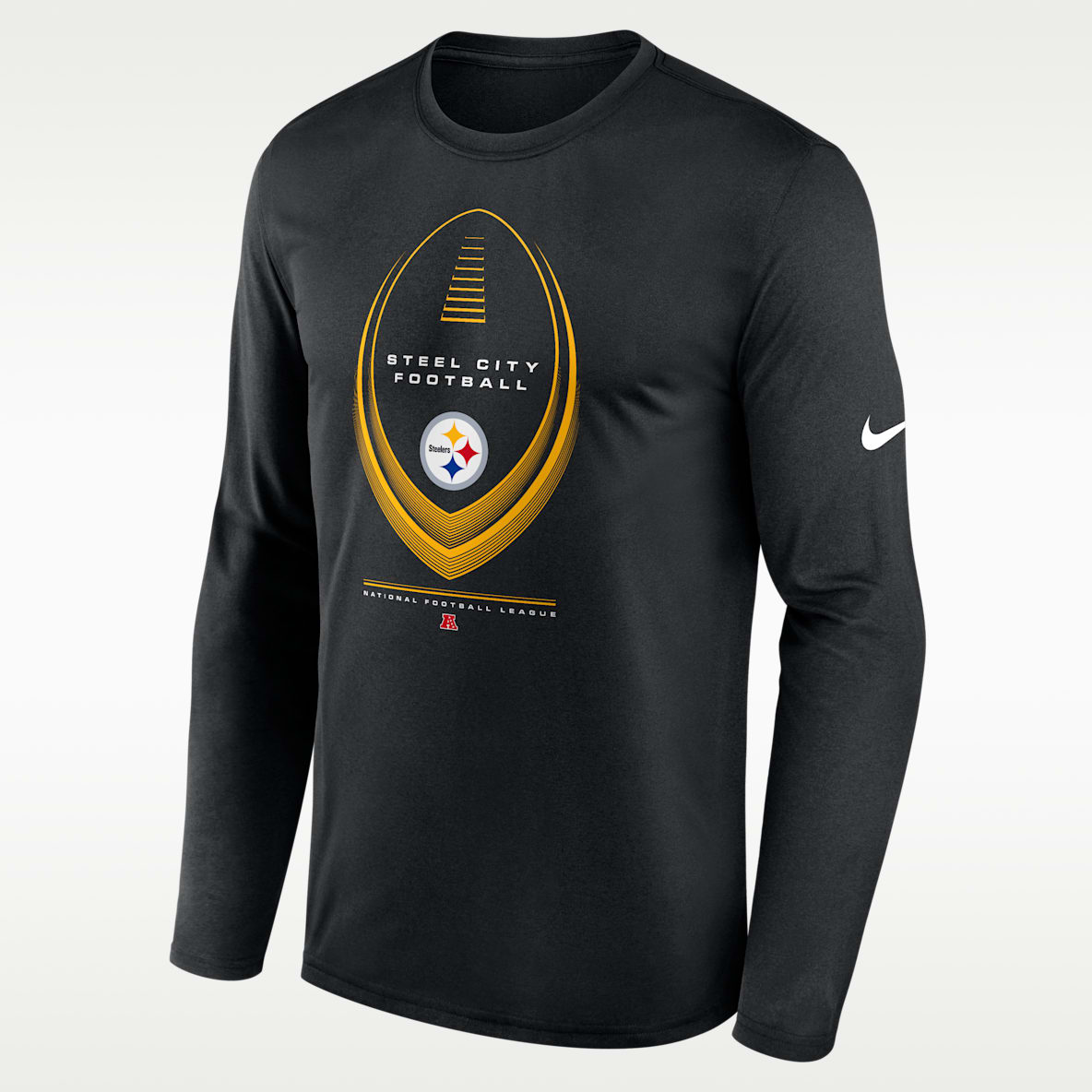 Pittsburgh Steelers Legend Icon Men's Nike Dri-FIT NFL Long-Sleeve T-Shirt