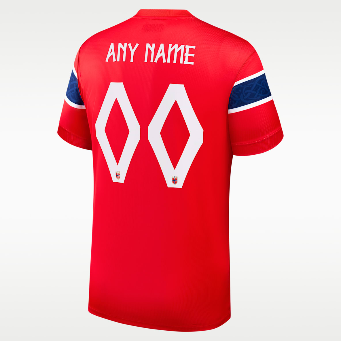 Norway 2026 Stadium Home Men's Nike Dri-FIT Soccer Replica Custom Jersey By You