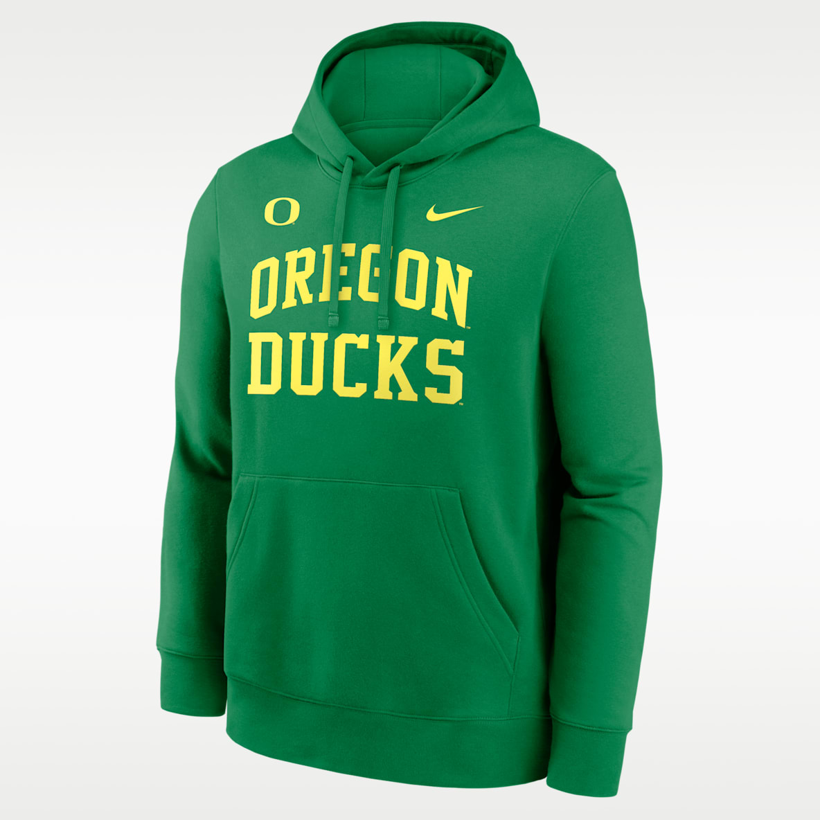 Oregon Primetime Arched Club Men's Nike College Pullover Hoodie