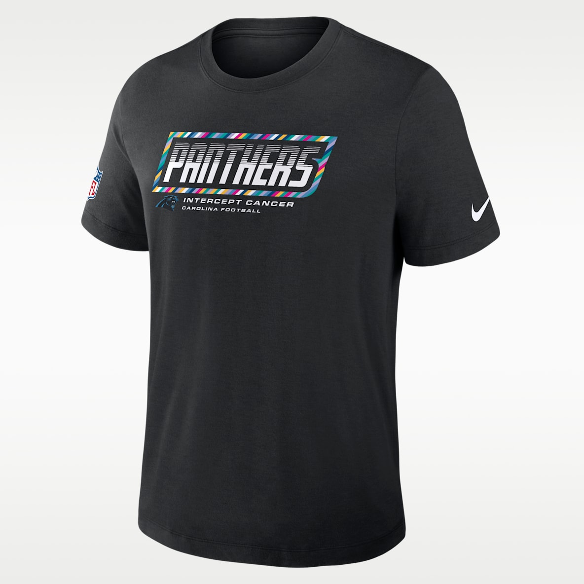 Carolina Panthers Crucial Catch Sideline Men's Nike Dri-FIT NFL T-Shirt