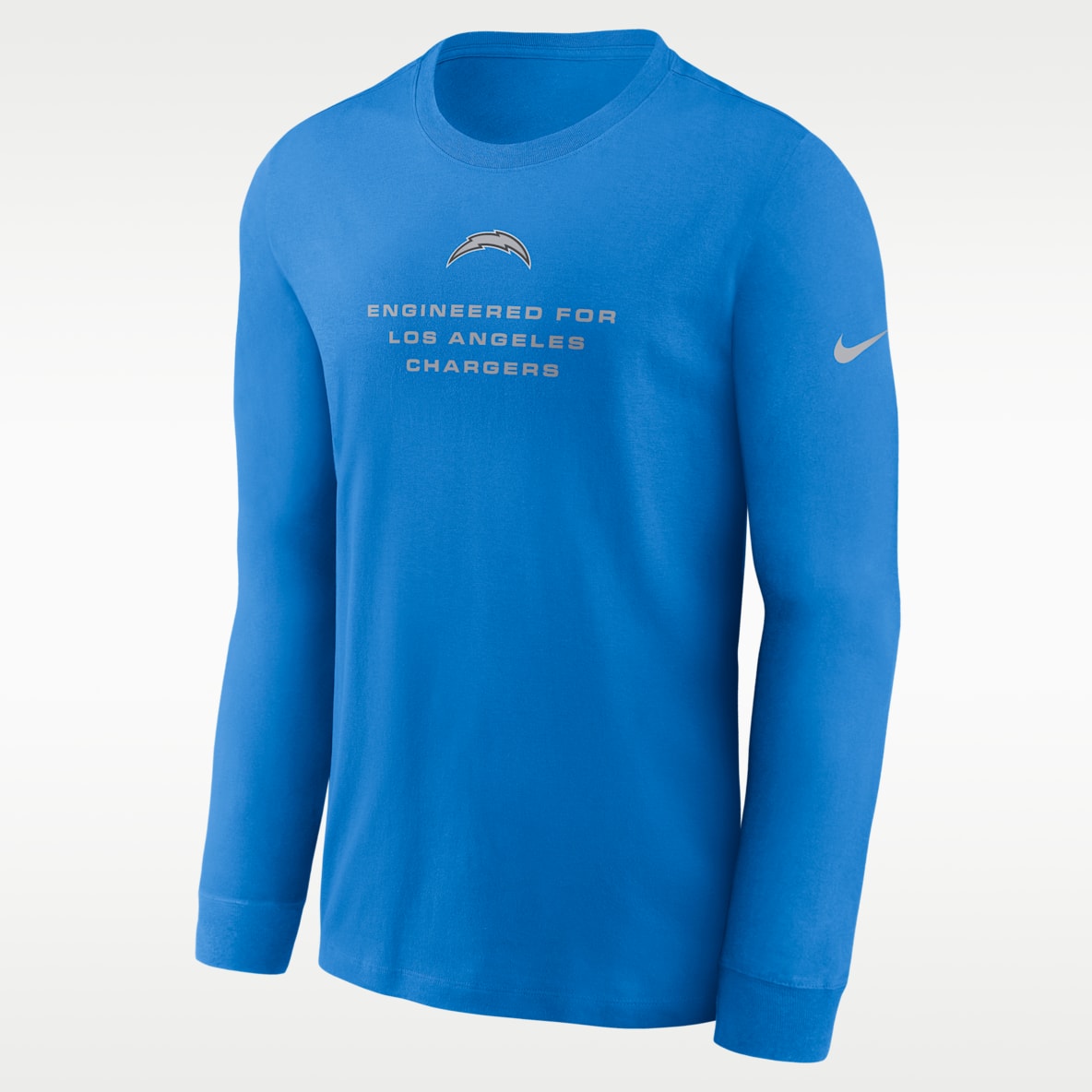 Los Angeles Chargers Team Issue Men's Nike Dri-FIT NFL Long-Sleeve T-Shirt