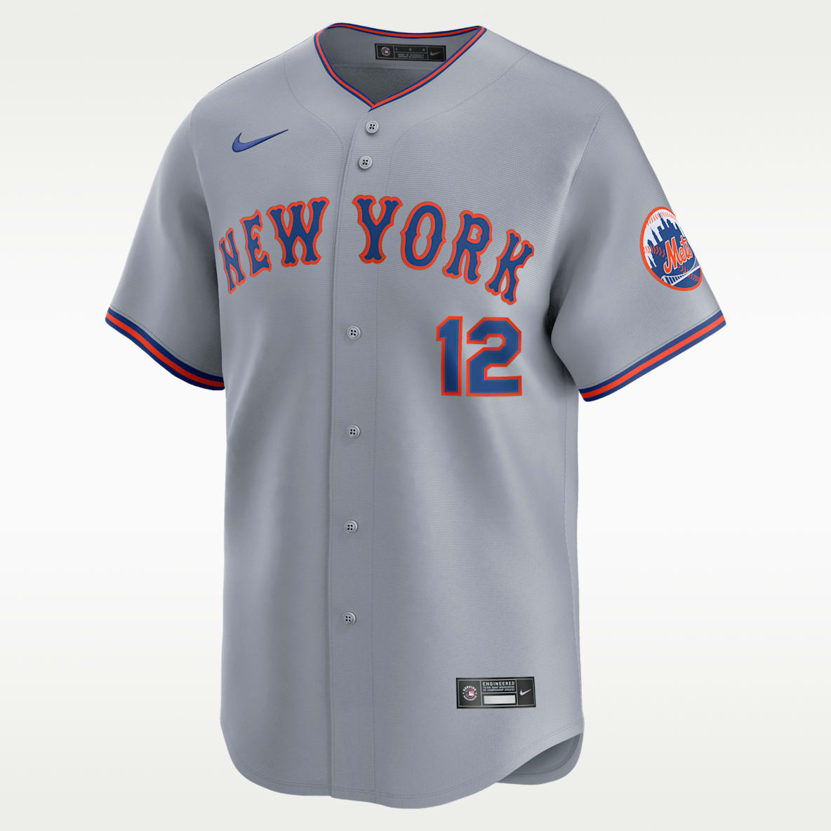 Francisco Lindor New York Mets Men's Nike Dri-FIT ADV MLB Limited Jersey