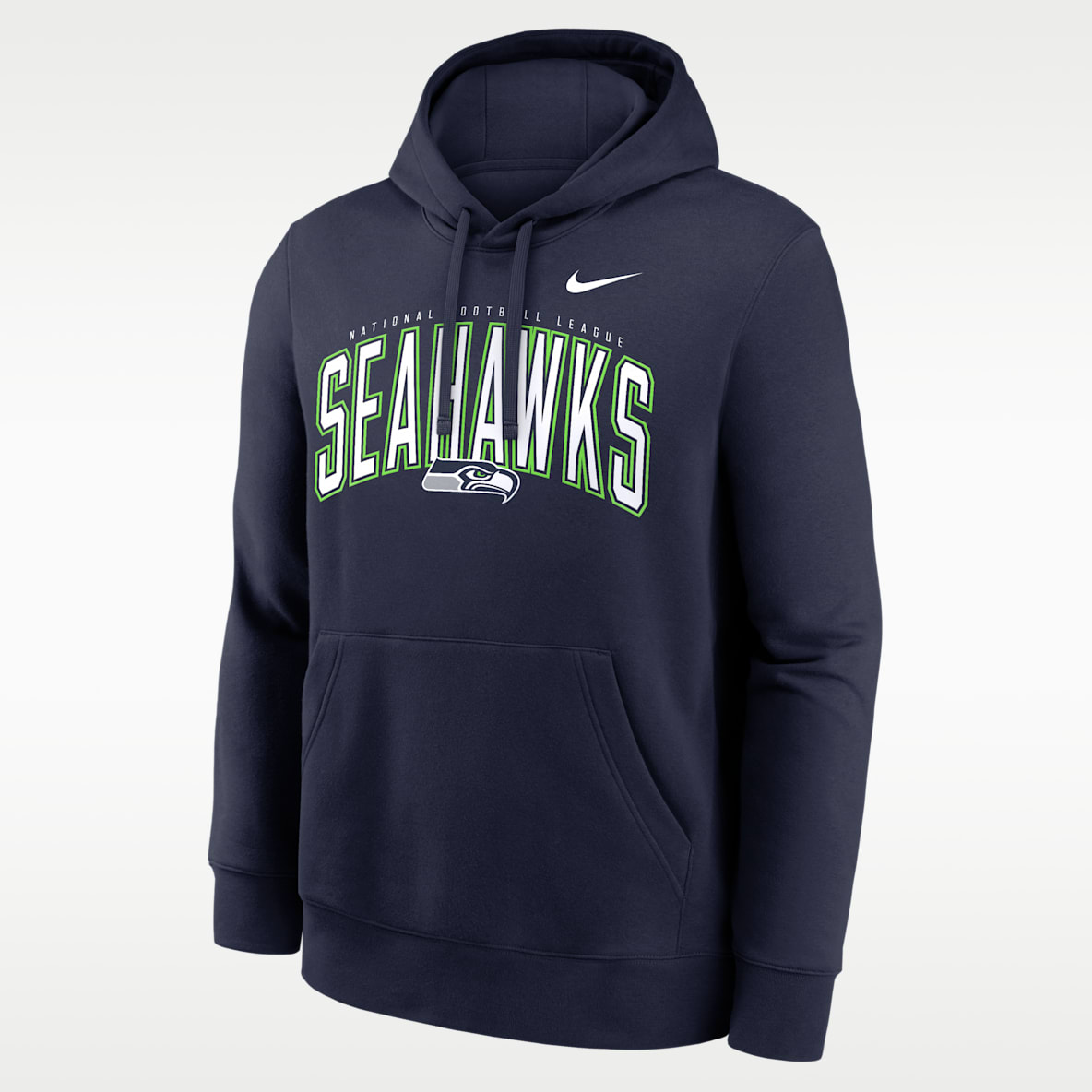 Seattle Seahawks Club Men's Nike NFL Pullover Hoodie