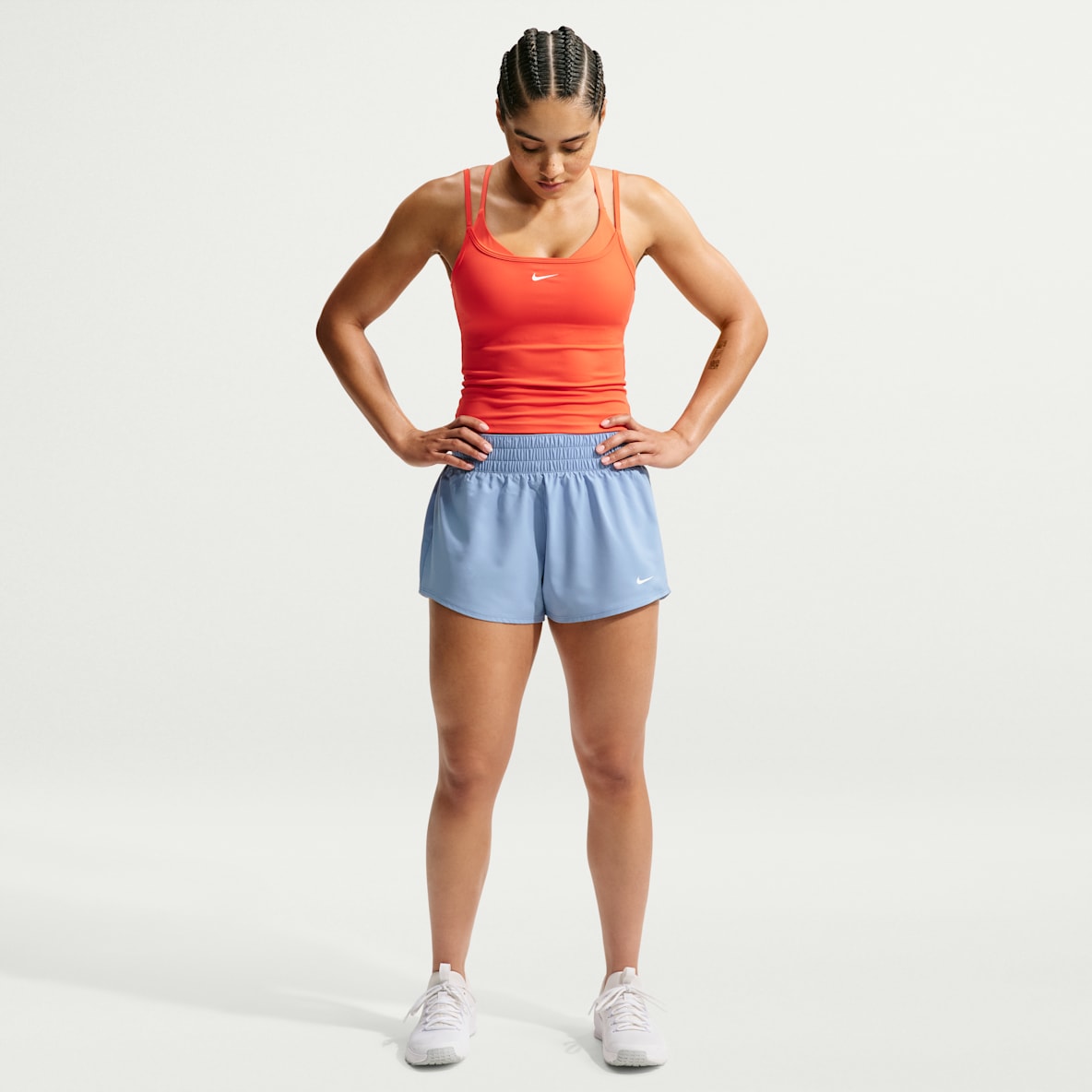 Nike One Women's Dri-FIT Mid-Rise 3" Brief-Lined Shorts