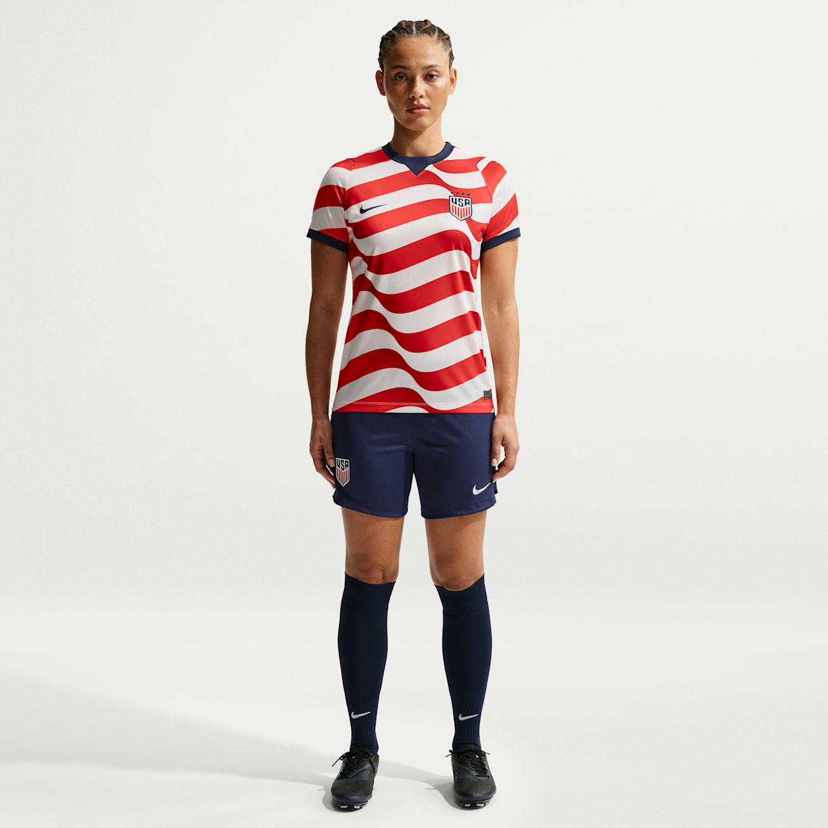 USMNT 2026 Stadium Home Women's Nike Dri-FIT Soccer Replica Shorts