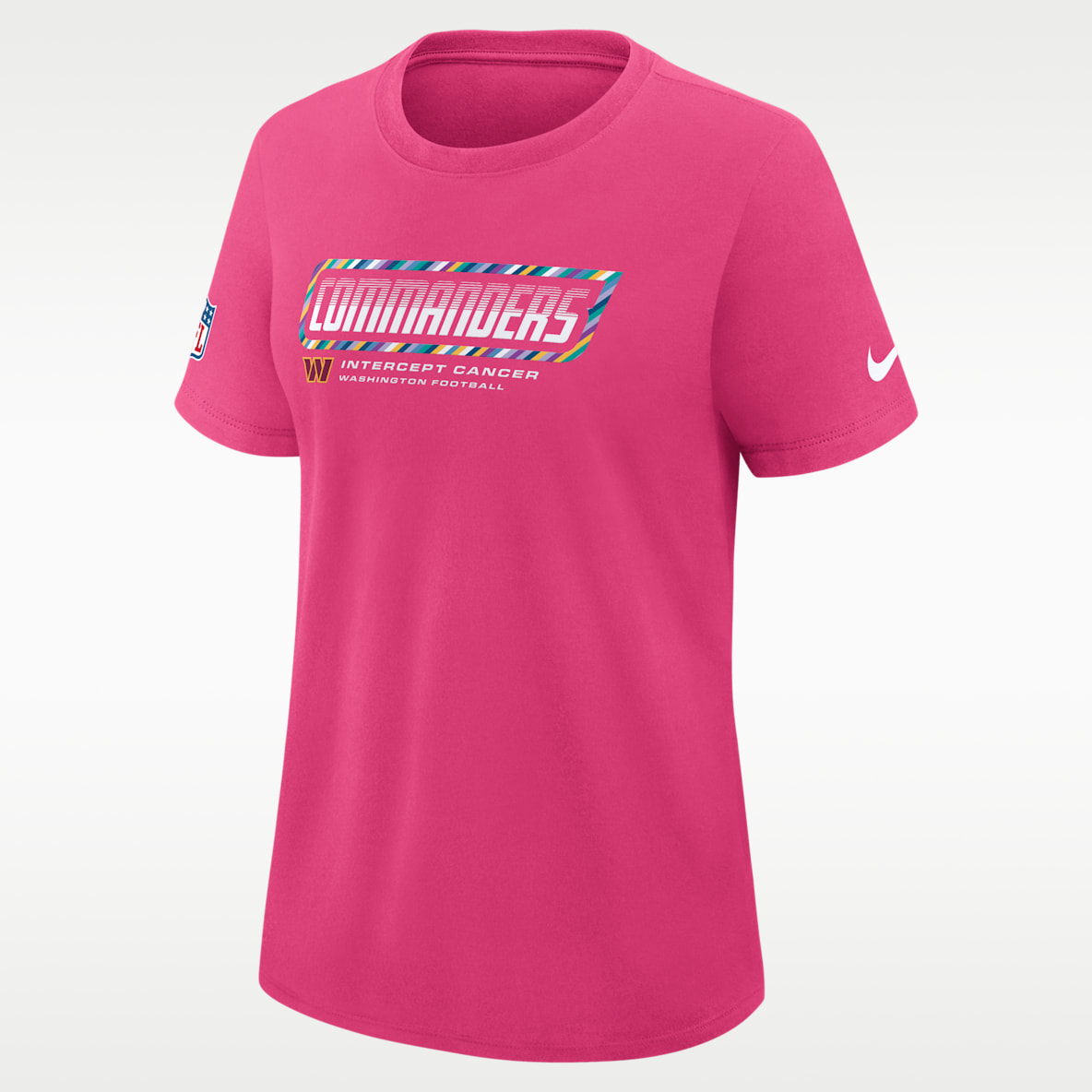 Washington Commanders Crucial Catch Women's Nike Dri-FIT NFL T-Shirt