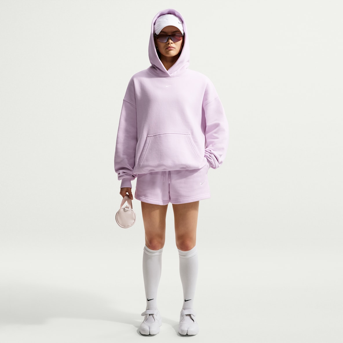 Nike Studio Fleece Medium Weight Women's Mid-Rise Shorts