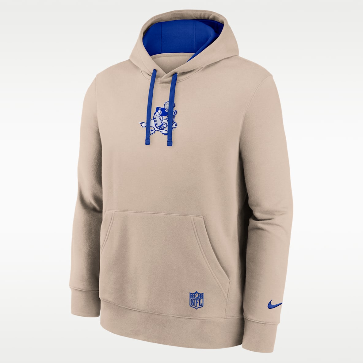 Dallas Cowboys Rewind Club Sudadera con gorro sin cierre Nike de la NFL para hombre