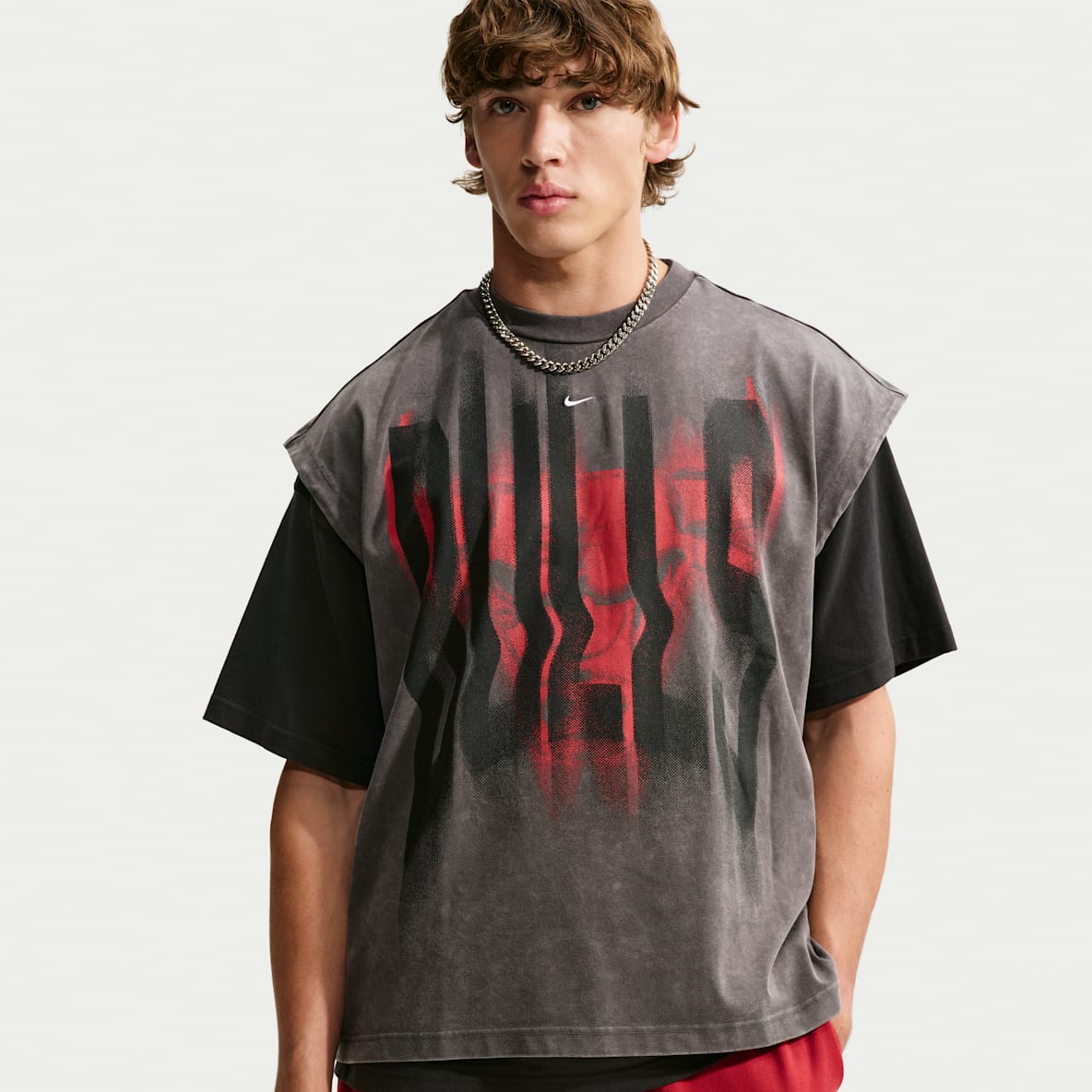 Chicago Bulls Standard Issue Haut de basket sans manches Nike pour homme