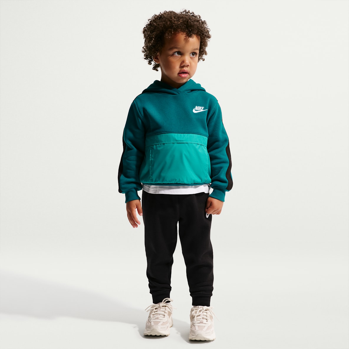 Nike Sportswear Toddler Fleece Mixed Pullover Hoodie Set