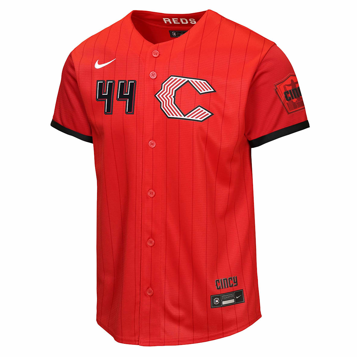 Elly De La Cruz Cincinnati Reds City Connect Big Kid's Nike MLB Stadium Jersey