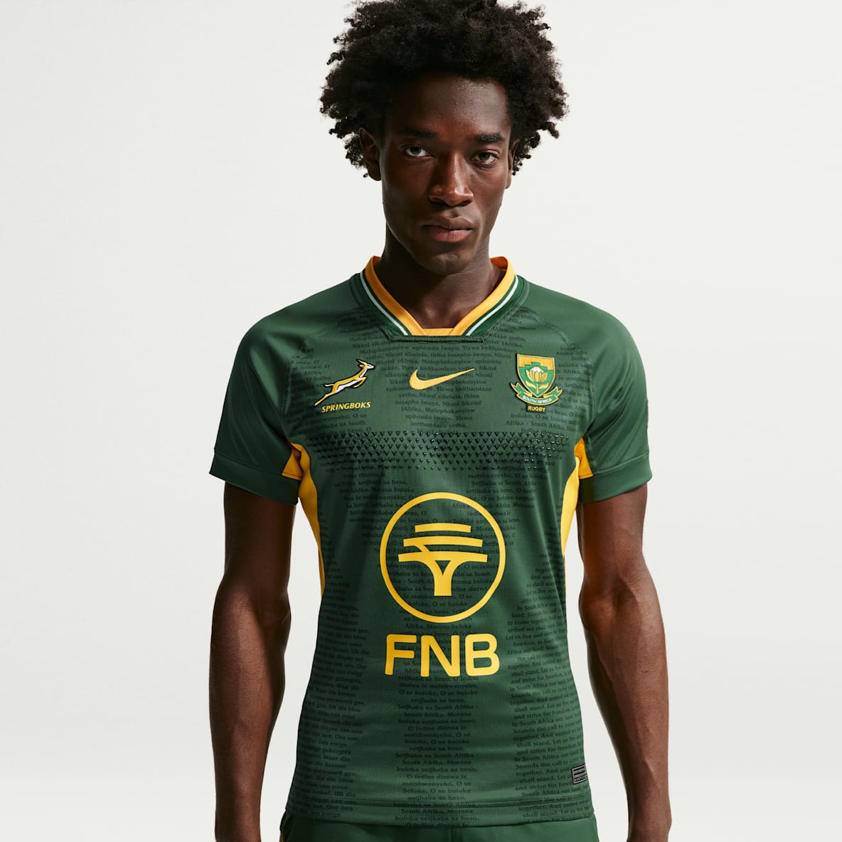 Springboks 2025/26 Match Home Men's Nike Rugby Jersey