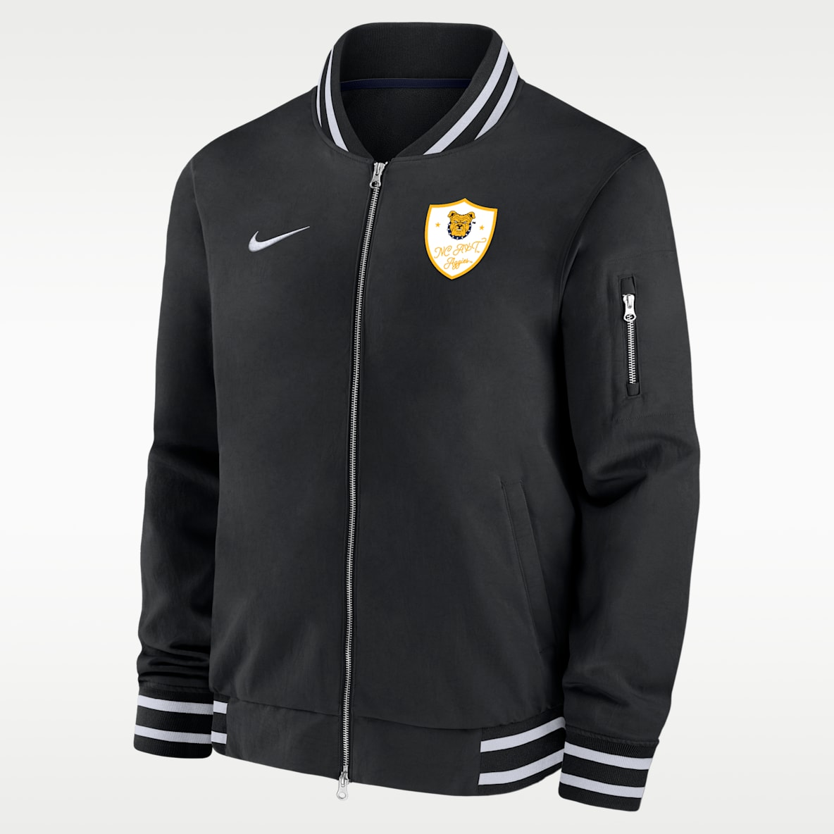 Nike College (North Carolina A&T University) Men's Bomber Jacket