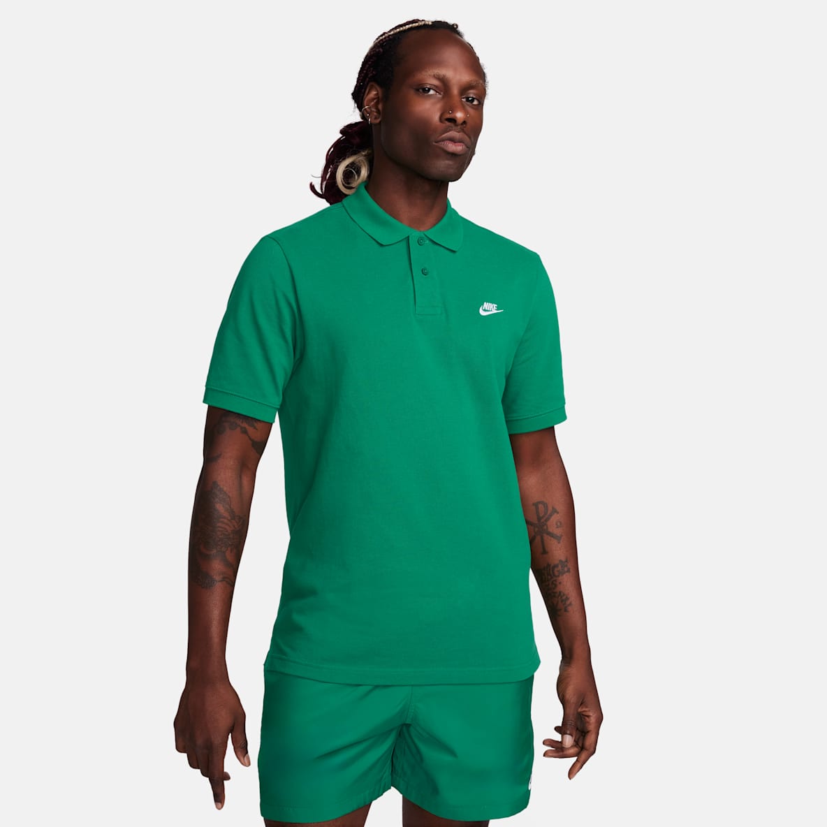 Nike Club Kortärmad tenniströja för män
