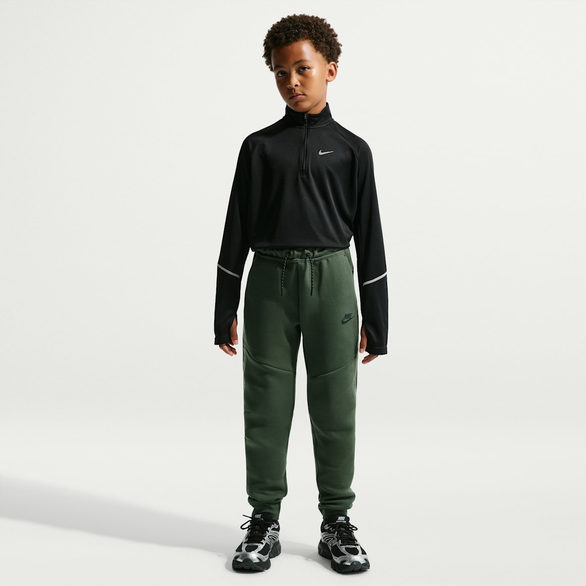 Nike Sportswear Tech Fleece Big Kids' Joggers with Reflective Accents