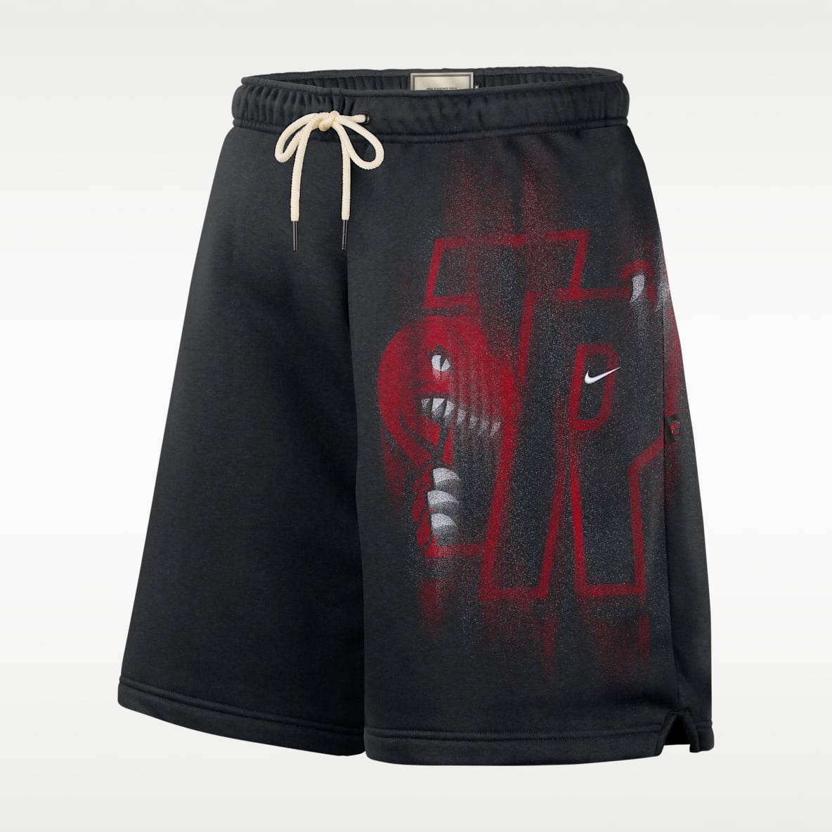Toronto Raptors Standard Issue Shorts de básquetbol de tejido Fleece para hombre Nike