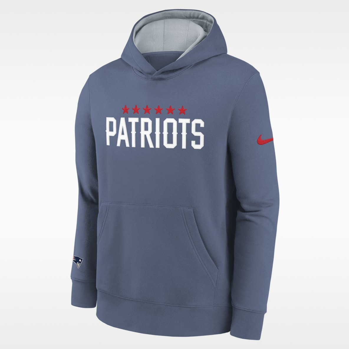 New England Patriots Rivalry Club Big Kids' Nike NFL Pullover Hoodie