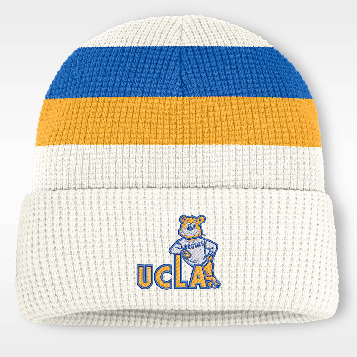 UCLA Gorro con dobladillo universitario Nike para hombre