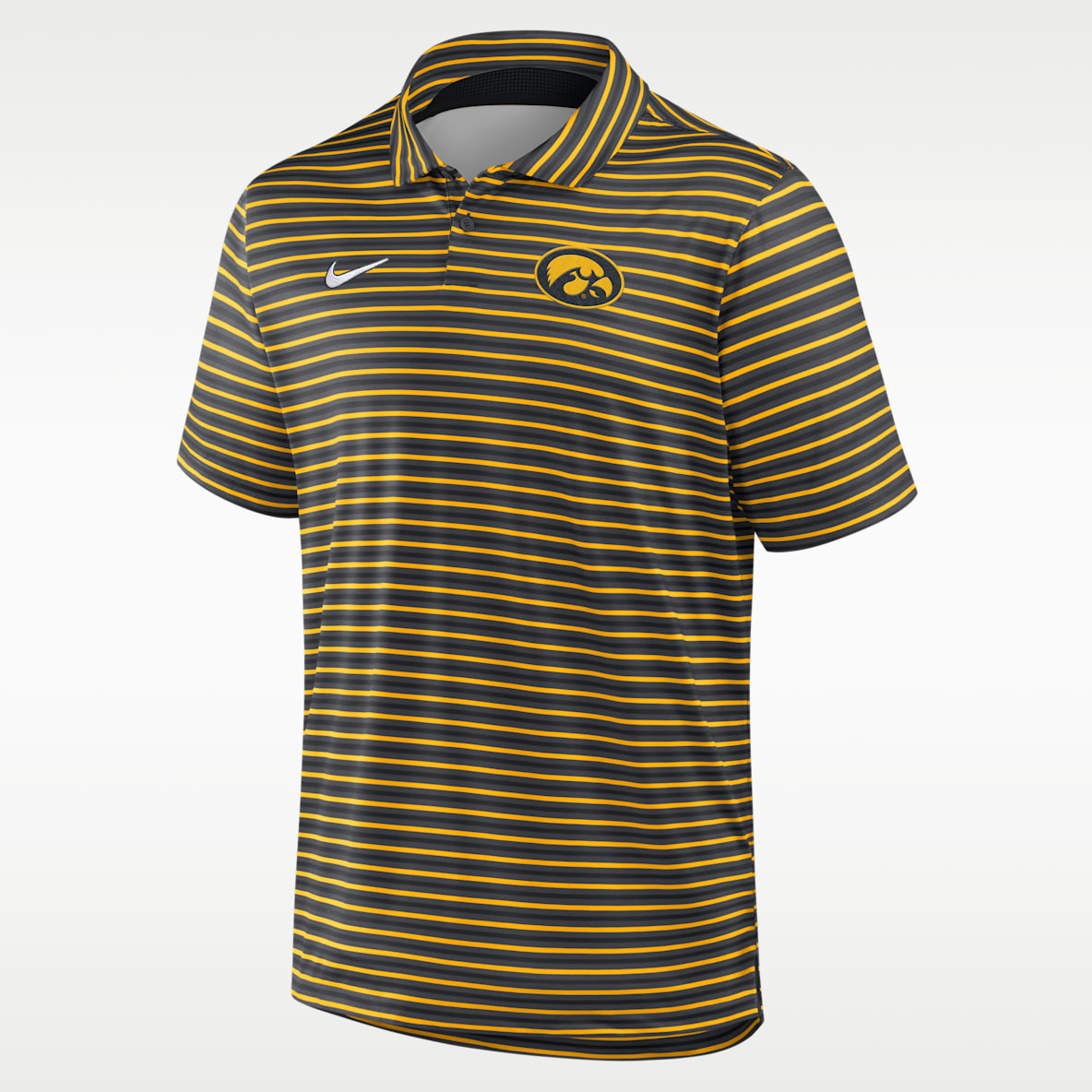 Iowa Tour Stripe Men's Nike Dri-FIT College Polo