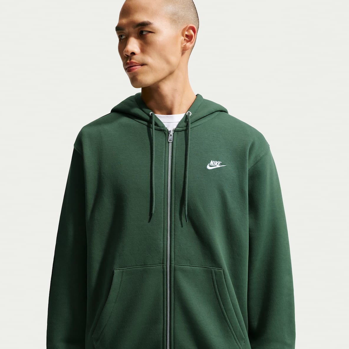 Nike Club Men's Full-Zip Fleece Hoodie