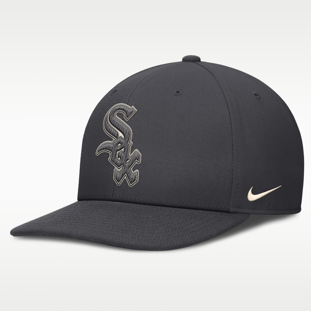Chicago White Sox Gorra estructurada de visera cuadrada para hombre Nike Statement Dri-Fit Pro