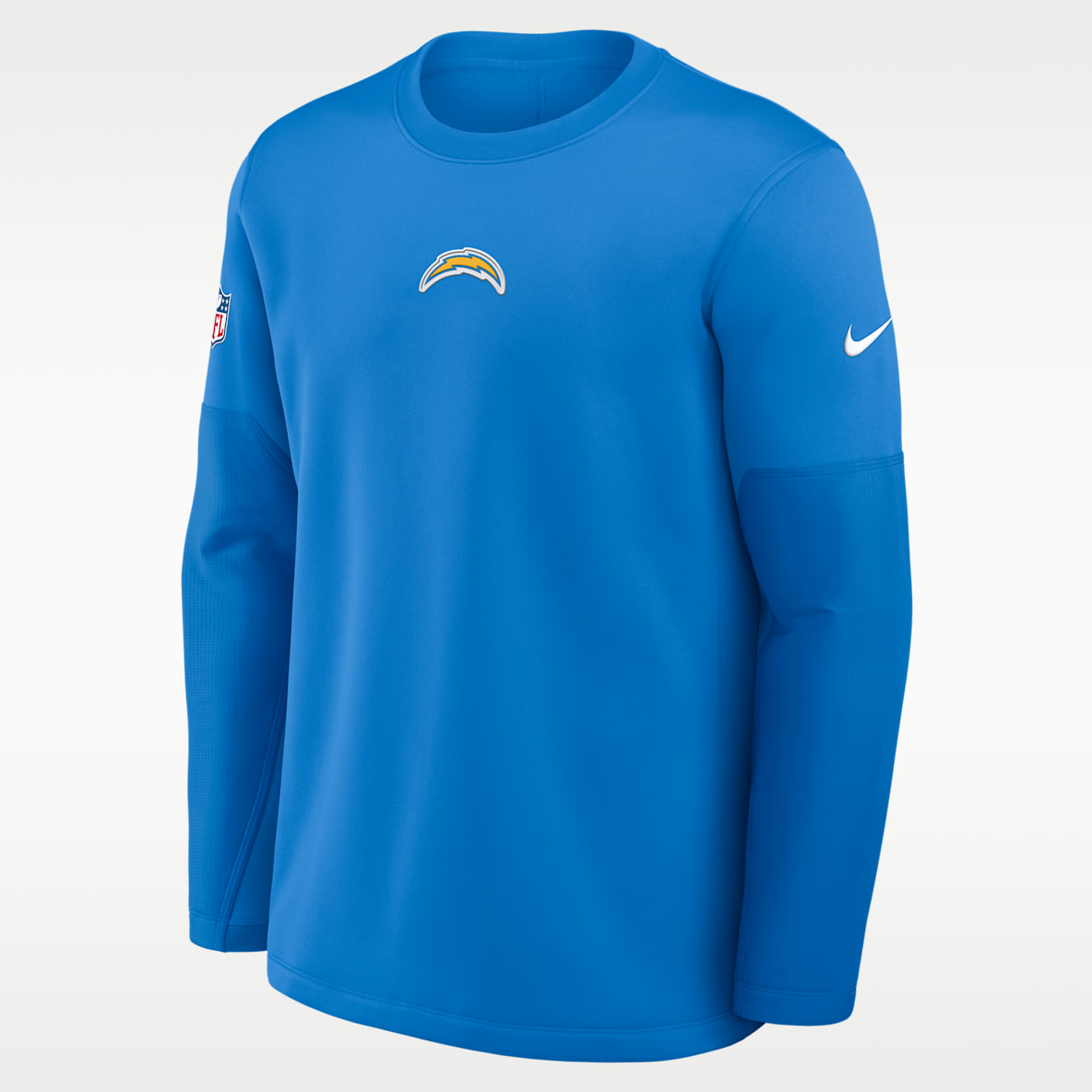 Los Angeles Chargers Scripted To Win Sideline Coach Playera de manga larga Nike Therma-FIT de la NFL para hombre