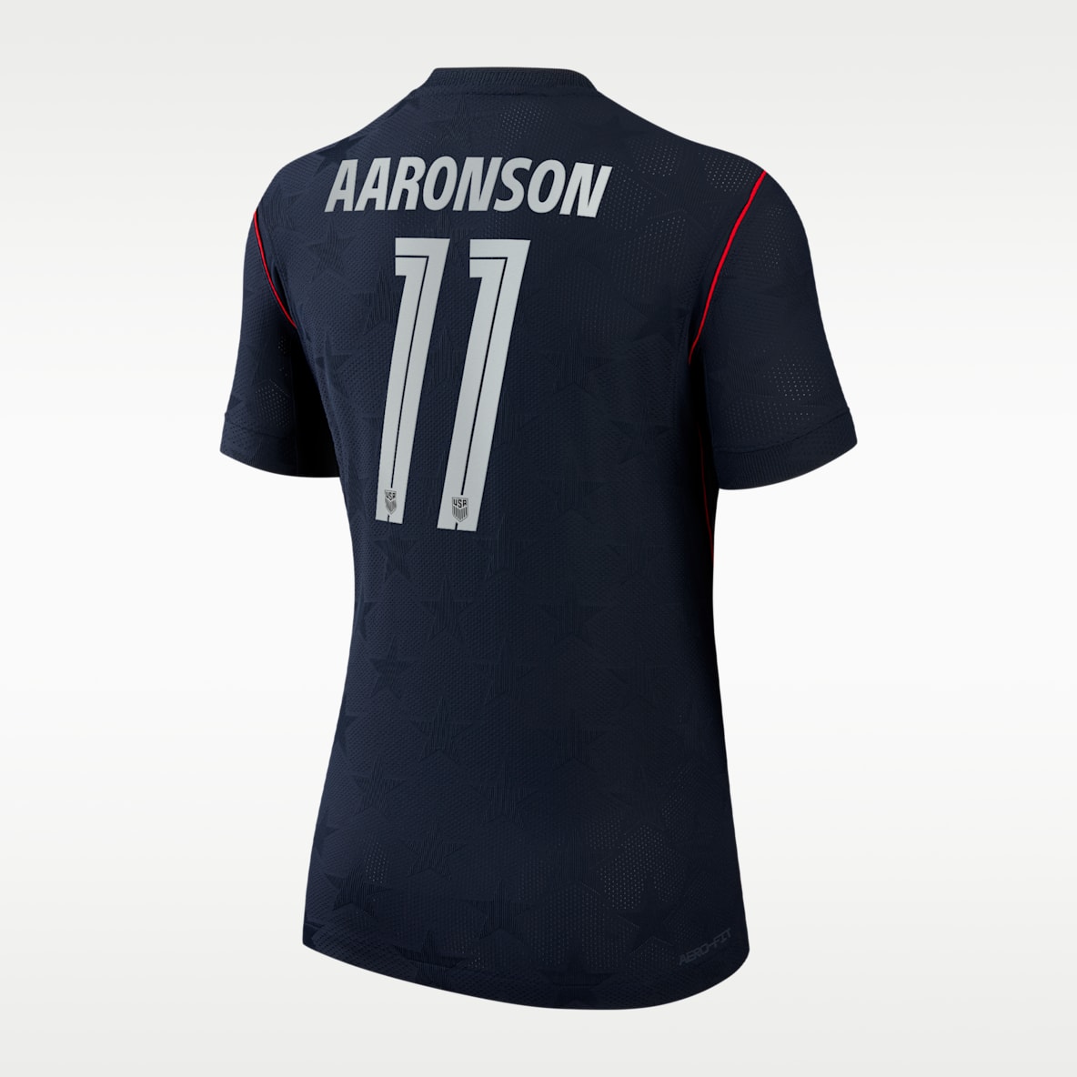 Brenden Aaronson USMNT 2026 Match Away Women's Nike Aero-FIT Soccer Jersey