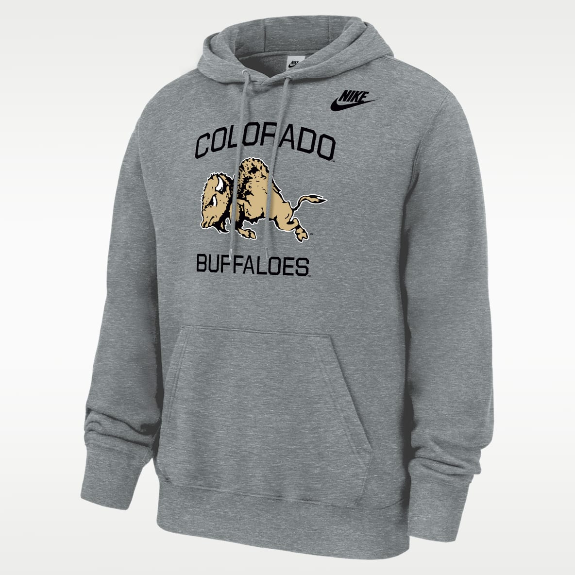 Colorado Buffaloes Club Men's Nike Football Fleece Pullover Hoodie