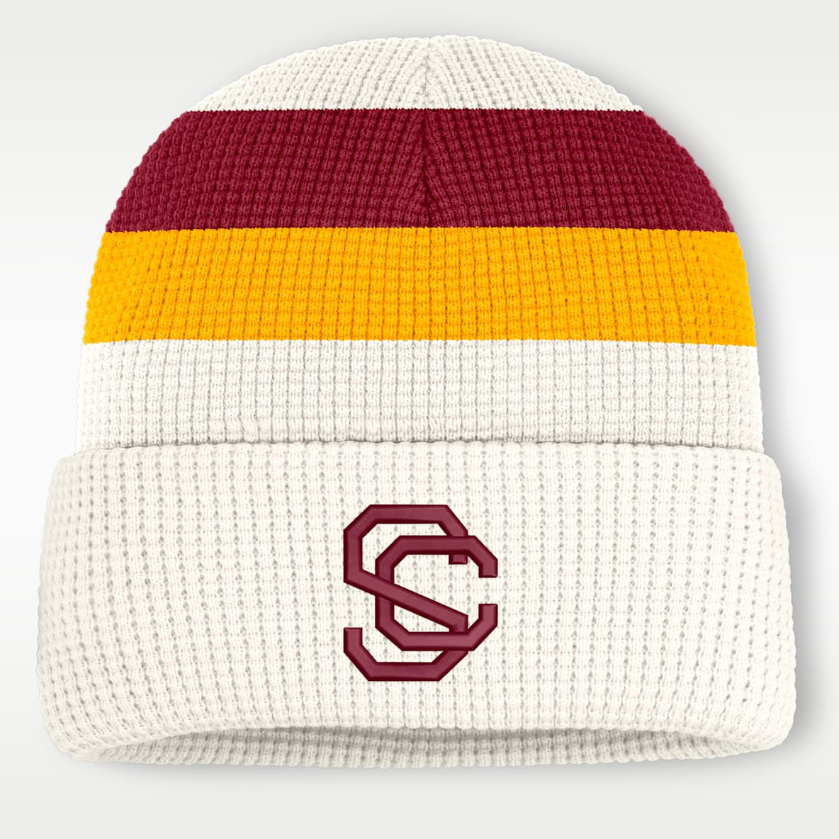 USC Gorro con dobladillo universitario Nike para hombre