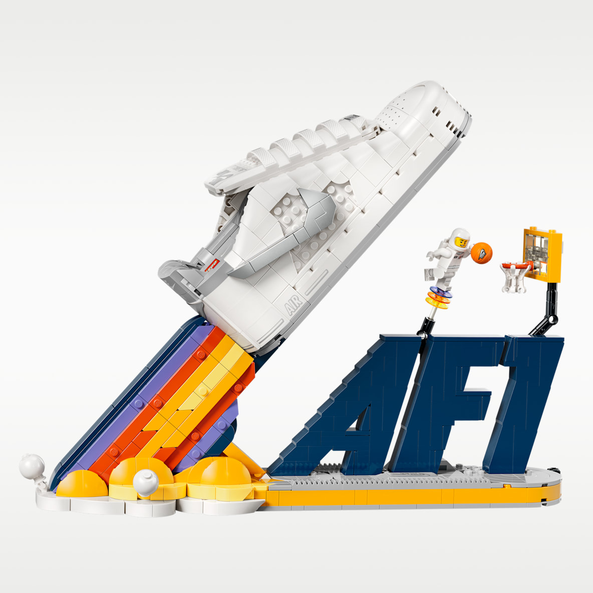 Nike Air Force 1 x LEGO® Collection Kit de fabricación de tenis con minifigura exclusiva