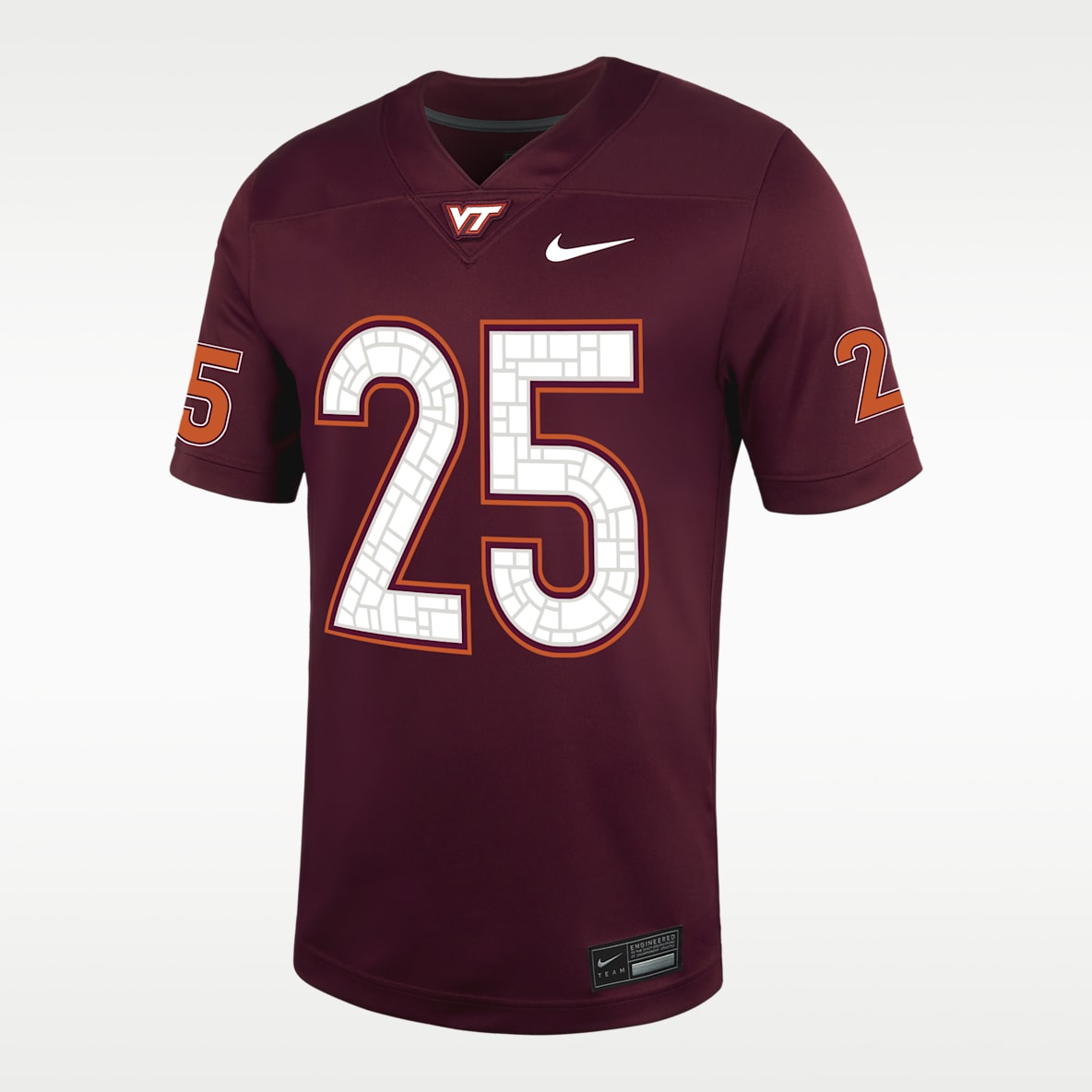 Virginia Tech Men's Nike College Football Replica Jersey