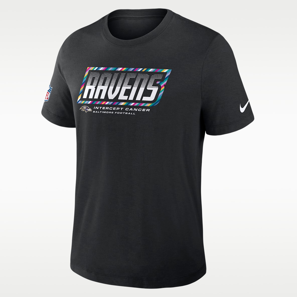 Baltimore Ravens Crucial Catch Sideline Men's Nike Dri-FIT NFL T-Shirt