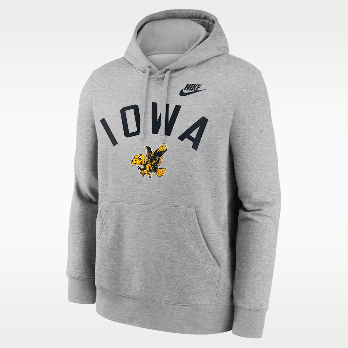 Iowa Legacy Arch Club Men's Nike College Pullover Hoodie