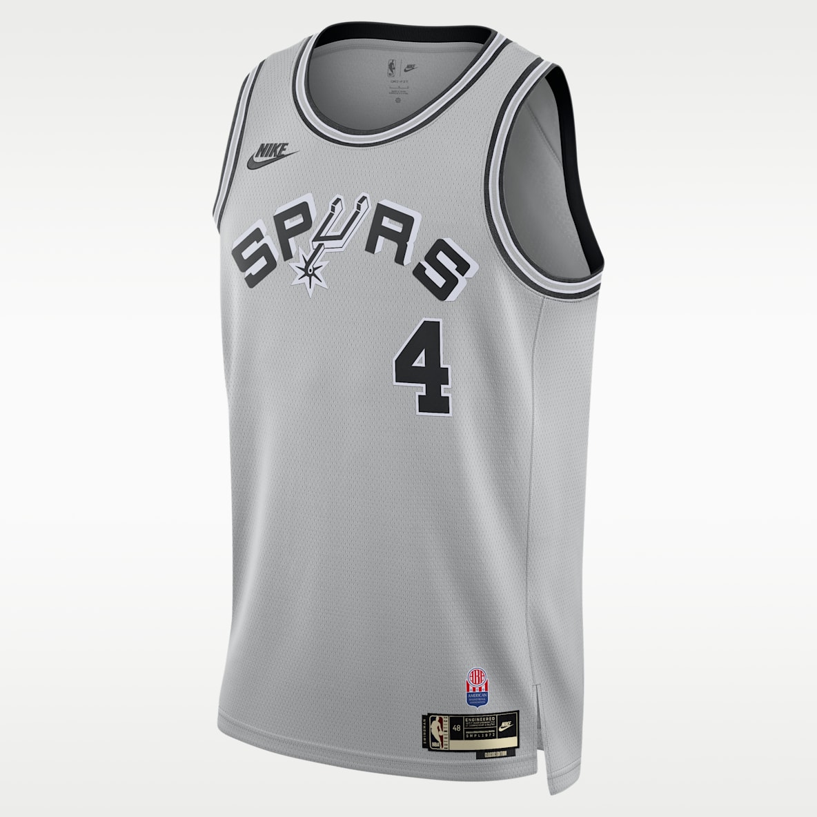 De'Aaron Fox San Antonio Spurs Hardwood Classics Men's Dri-FIT Basketball Swingman Jersey