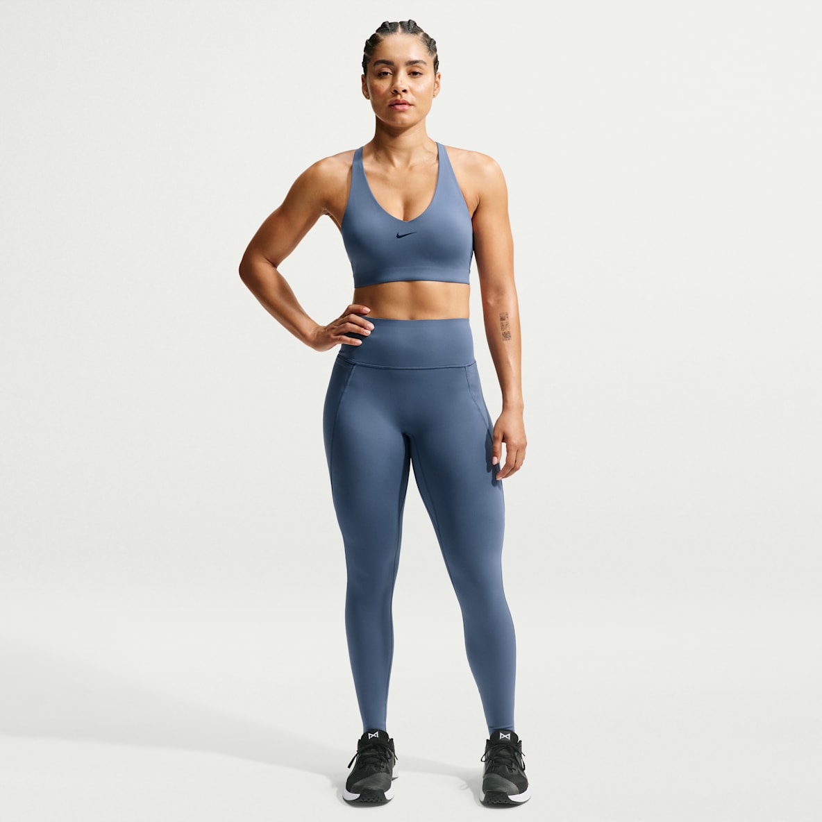 Nike Universa Women's High-Waisted Full-Length Leggings with No Front Seam