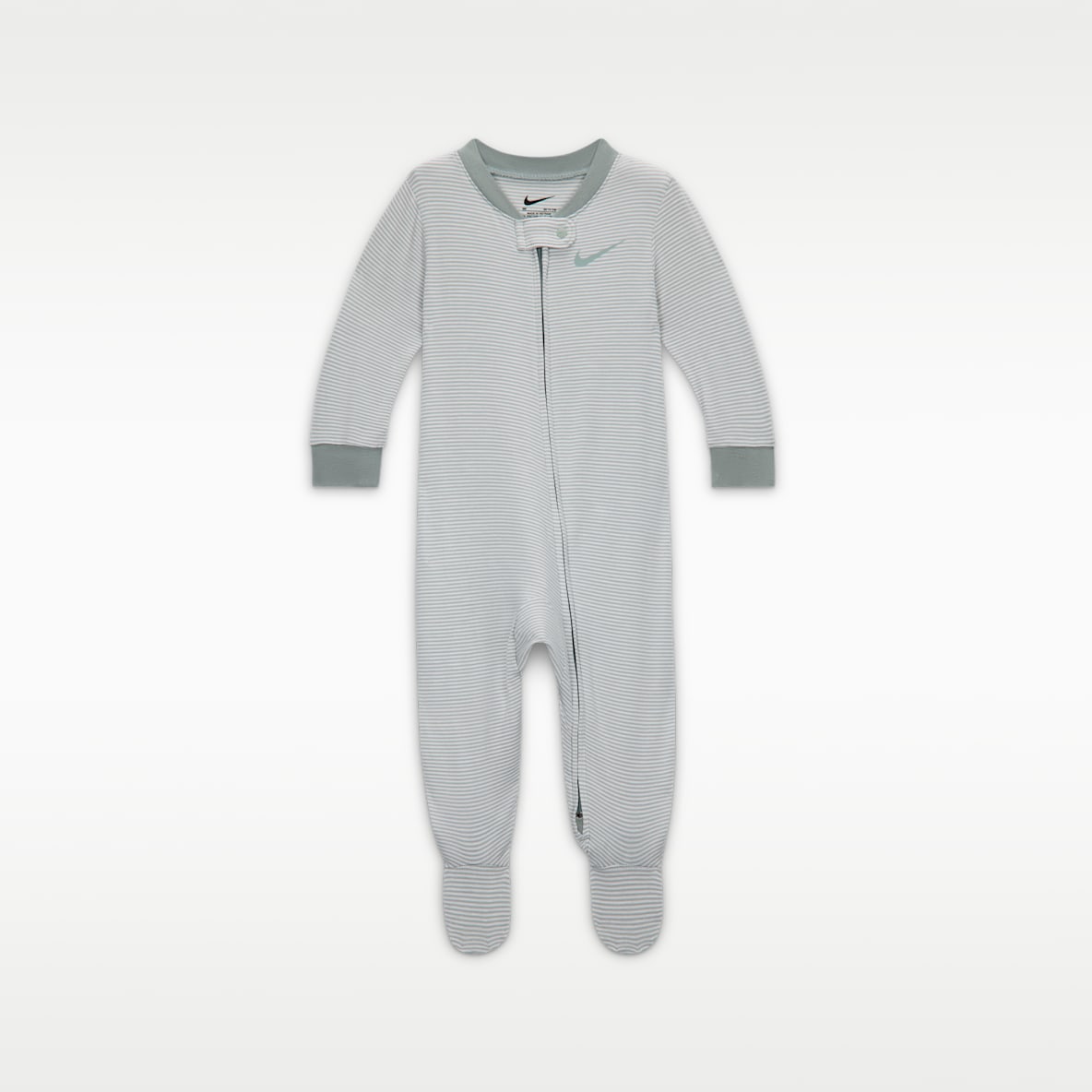 Nike Baby Striped Footed Coverall