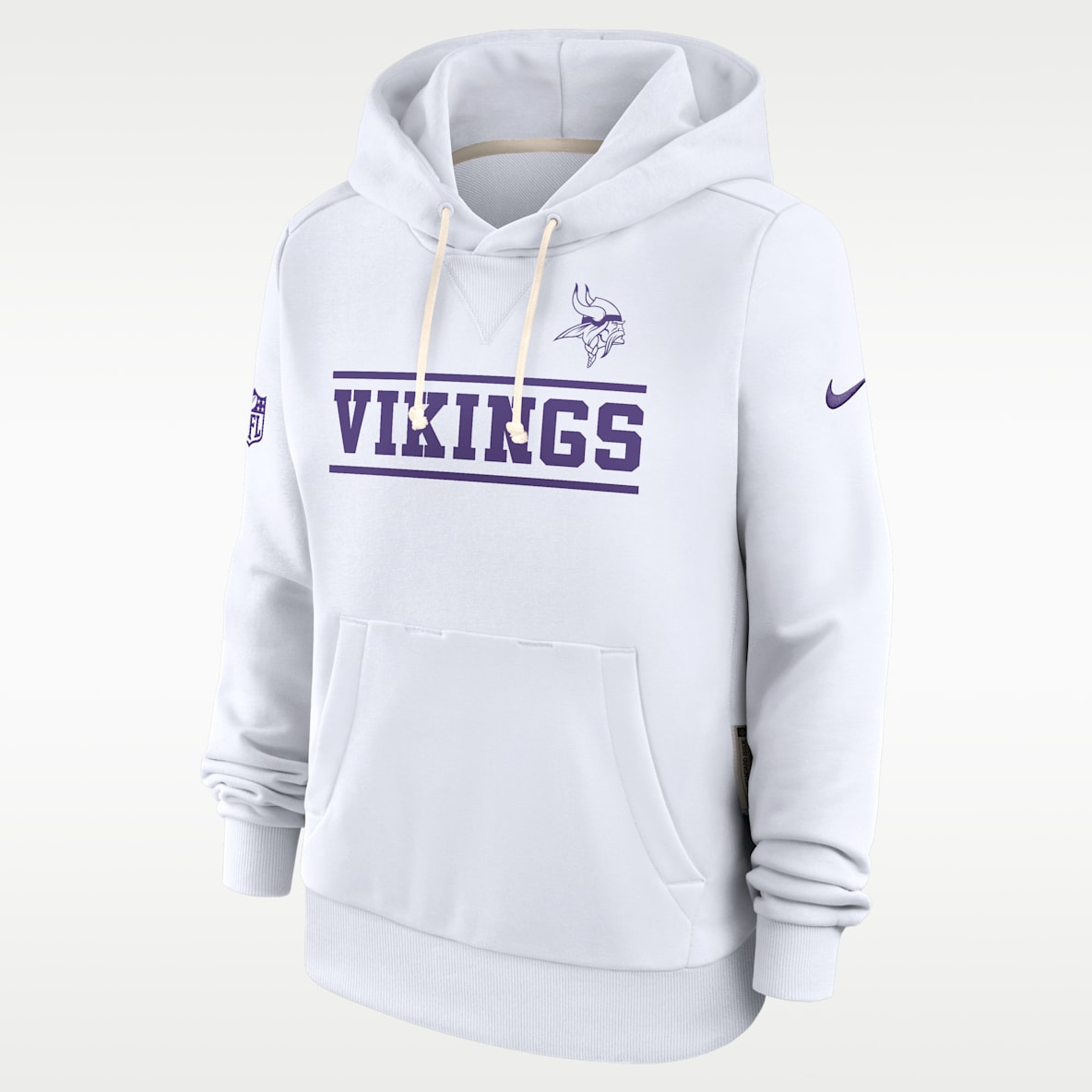 Minnesota Vikings Sideline Standard Issue Alt Women's Nike Dri-FIT NFL Pullover Hoodie