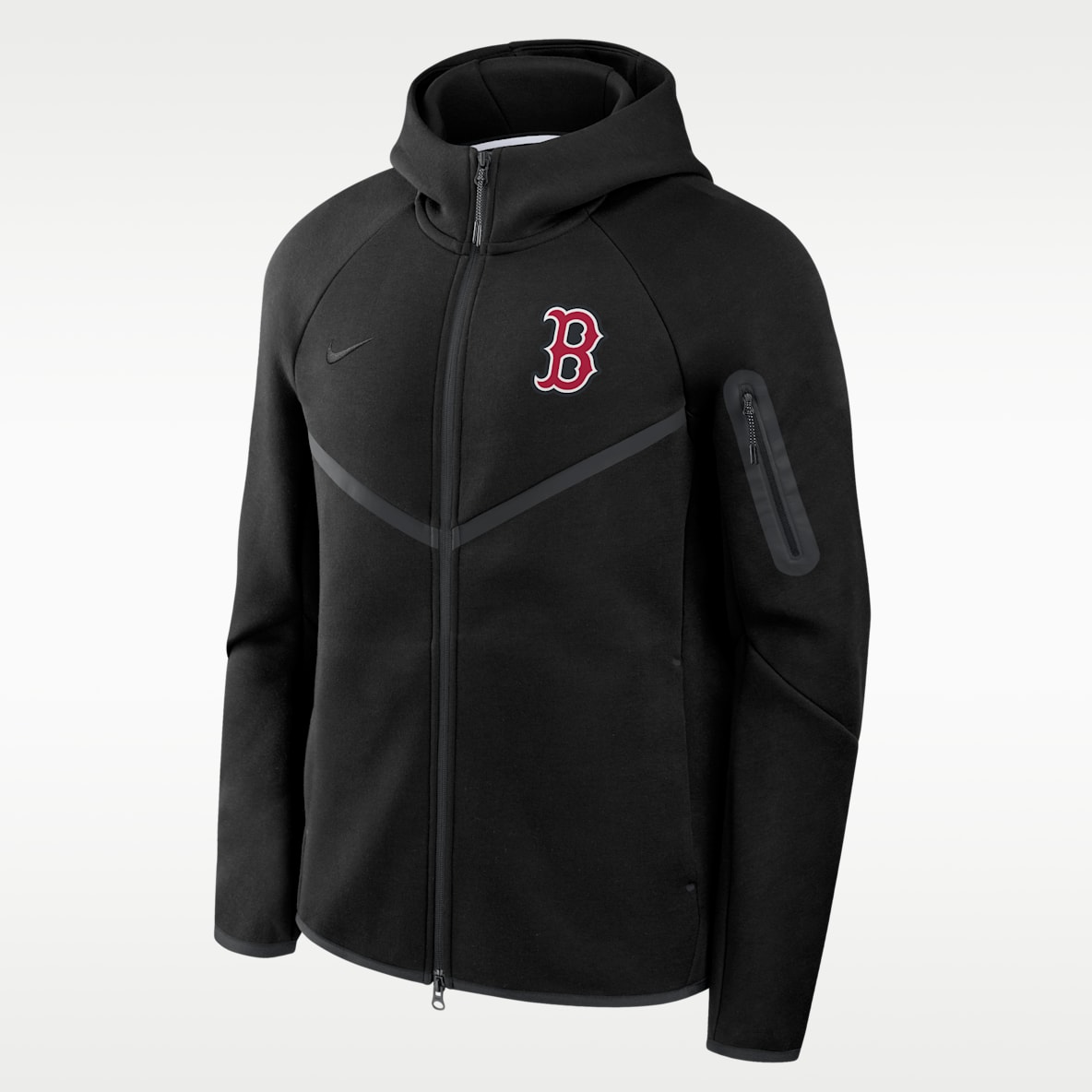Boston Red Sox Tech Fleece Windrunner Men's Nike MLB Full-Zip Hooded Jacket