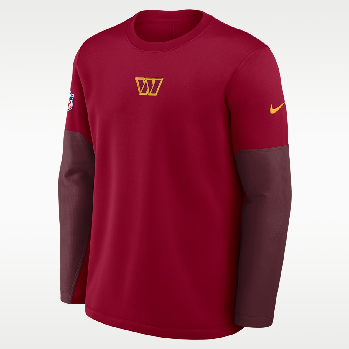 Washington Commanders Scripted To Win Sideline Coach Men's Nike Therma-FIT NFL Long-Sleeve T-Shirt