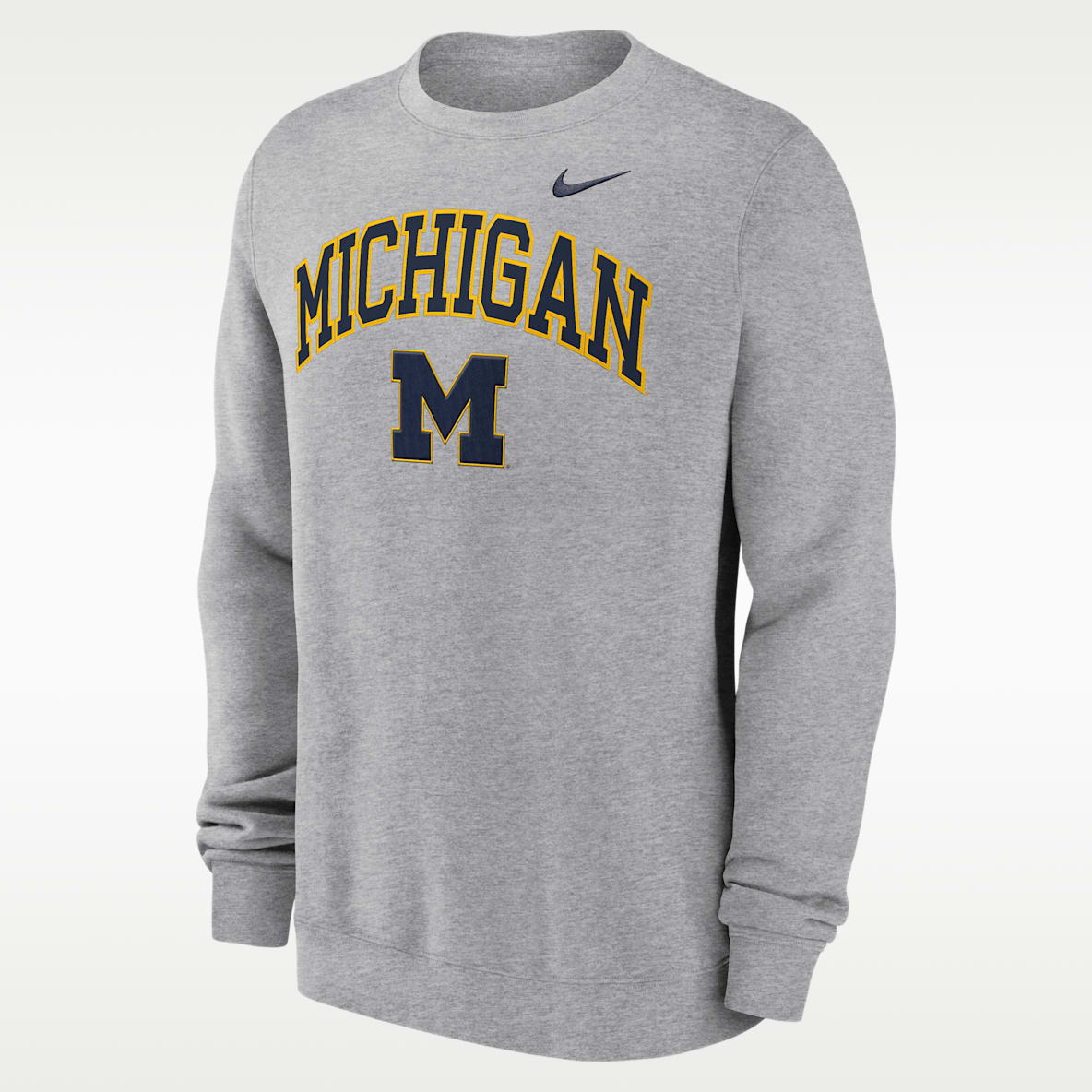 Michigan Arch Men's Nike College Pullover Crew